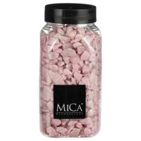 Mica Decorations decoratie steentjes - lichtroze - 650ml - hobby steentjes