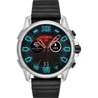 Horlogeband Diesel DZT2008 Leder Zwart 24mm