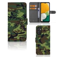 Samsung Galaxy A14 4G | Telefoon Hoesje | Army Dark