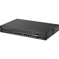 Renkforce RF-MSW-600 Netwerk switch RJ45/SFP+ 8 + 2 poorten 1 GBit/s PoE-functie - thumbnail