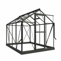 Royal Well | Mary II Tuinkas | Veiligheidsglas 3 mm | Groengrijs - thumbnail