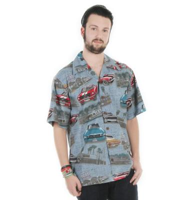 Ford Mustang Denim Camp Shirt-XXXL | 19% korting Ford Mustang Denim Camp Shirt-XXXL | 19% korting