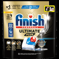 Finish Ultimate Plus All in One Regular Vaatwastabletten 22 Capsules bij Jumbo