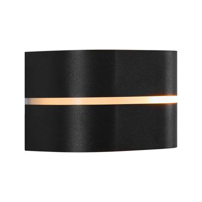 Nordlux Strakke wandlampSibelis zwart - 2418311003