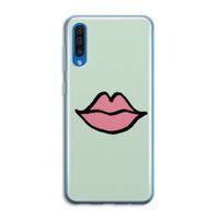 Kusje: Samsung Galaxy A50 Transparant Hoesje