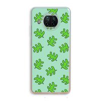 Groene blaadjes: Xiaomi Mi 10T Lite 5G Transparant Hoesje