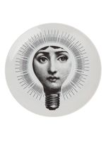 Fornasetti "Tema e variazioni" Assiette - Noir - thumbnail