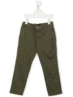 Fay Kids pantalon à coupe droite - Vert