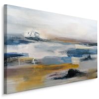 Schilderij - Abstract Landschap, Premium Print