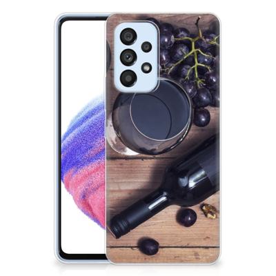 Samsung Galaxy A53 5G | Siliconen Case | Wijn