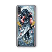 Golden Raven: Samsung Galaxy A11 Transparant Hoesje