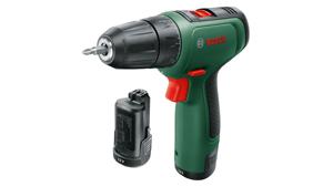 Bosch EasyDrill 1200 Accuschroefboormachine - Met dubbele schroefbit en koffer - Met 2x 12 V accu en lader