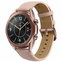 Premium Leather bandje - Lichtroze - Samsung Galaxy Watch 6 - 40mm & 44mm - thumbnail