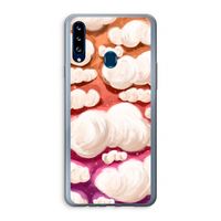 Katoen Wolken: Samsung Galaxy A20s Transparant Hoesje