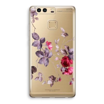 Mooie bloemen: Huawei P9 Transparant Hoesje