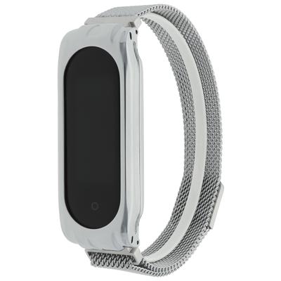 Xiaomi Mi 3/4/5/6 Milanese Band - Zilver Xiaomi Mi 3/4/5/6 Milanese Band - Zilver