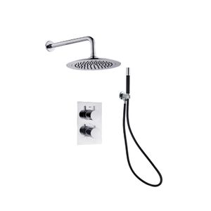 Inbouw Regendouche Set BWS Talpa Pro met Muuruitloop en Staaf Handdouche 30 cm