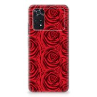 Xiaomi Poco M4 Pro 4G TPU Case Red Roses - thumbnail