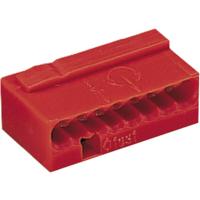 WAGO 243-808 Lasklem Flexibel: 0.6- Massief: -0.8 mm² Aantal polen: 8 1 stuk(s) Rood