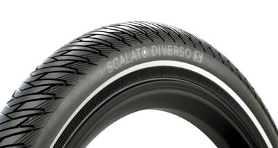 SCALATO Buitenband diverso s 28 inch 50-622 rubber zwart