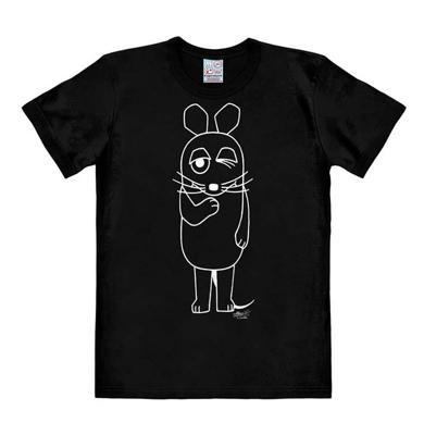 Die Sendung mit der Maus (The Show with the Mouse) Easy Fit T-Shirt Outline Size XL
