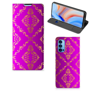 Telefoon Hoesje OPPO Reno4 Pro 5G Barok Roze