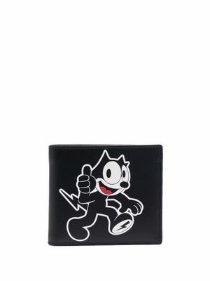 Neil Barrett x Felix The Cat porte-cartes à imprimé graphique - Noir