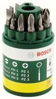 Bosch Accessories Promoline 2607019454 Bitset 10-delig Plat, Kruiskop Phillips, Kruiskop Pozidriv