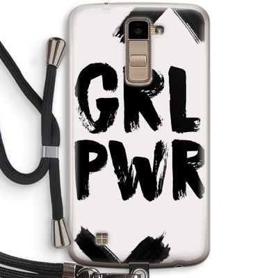 Girl Power #2: LG K10 (2016) Transparant Hoesje met koord