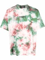 DSQUARED2 t-shirt à imprimé tie dye - Rose - thumbnail