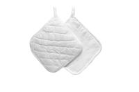 Pannenlappen creativ company 20x20cm wit | 10 stuks