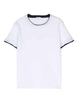 Il Gufo t-shirt en coton à bords francs - Blanc