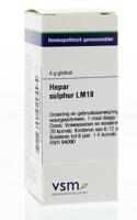 VSM Hepar sulphur LM18 (4 gr)