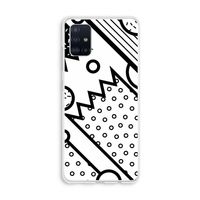 Pop Art #4: Galaxy A51 4G Transparant Hoesje Pop Art #4: Galaxy A51 4G Transparant Hoesje