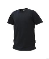 DASSY t-shirt kinetic zwart/grijs l