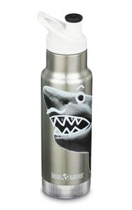 Klean Kanteen Classic Narrow Isolatiefles met sportdop 355 ml Zilver