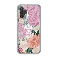 Kindness matters: Samsung Galaxy A32 5G Transparant Hoesje