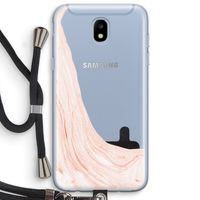 Peach bath: Samsung Galaxy J5 (2017) Transparant Hoesje met koord