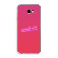 Vice Glow: Samsung Galaxy J4 Plus Transparant Hoesje Vice Glow: Samsung Galaxy J4 Plus Transparant Hoesje
