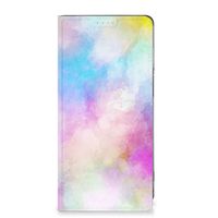 Bookcase Motorola Moto G62 5G Watercolor Light