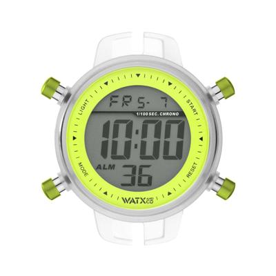 Horloge Uniseks Watx & Colors RWA1126 Geel (Ø 43 mm)
