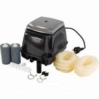 HoZelock Luchtpomp 4500 l/u - Buiten, Weerbestendig, 10m Kabel, 35W, 12 Uitlaten