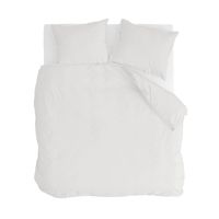 WALRA Dekbedovertrek Pretty Pom Pom Naturel 200 x 220 cm - thumbnail