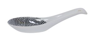Keramische Lepel - Tokyo Design Studio - Nippon Black - Stippen - 13.8 x 4.8cm