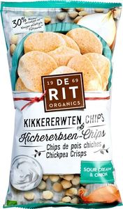 De Rit Kikkererwten Chips Sour cream-onion