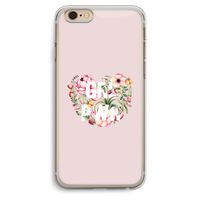GRL PWR Flower: iPhone 6 Plus / 6S Plus Transparant Hoesje