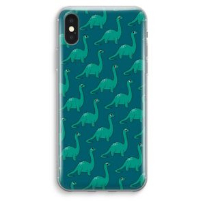 Diplodocus: iPhone XS Max Transparant Hoesje