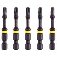 DeWALT DT7396T Extreme Impact Torsion Schroefbits T25 50mm 5 Stuks