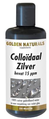 Golden Naturals Liquids Vloeibaar Colloïdaal Zilver 200ml