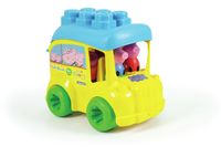 Clementoni Peppa Pig Clemmy Bus + 8 Blokken - thumbnail